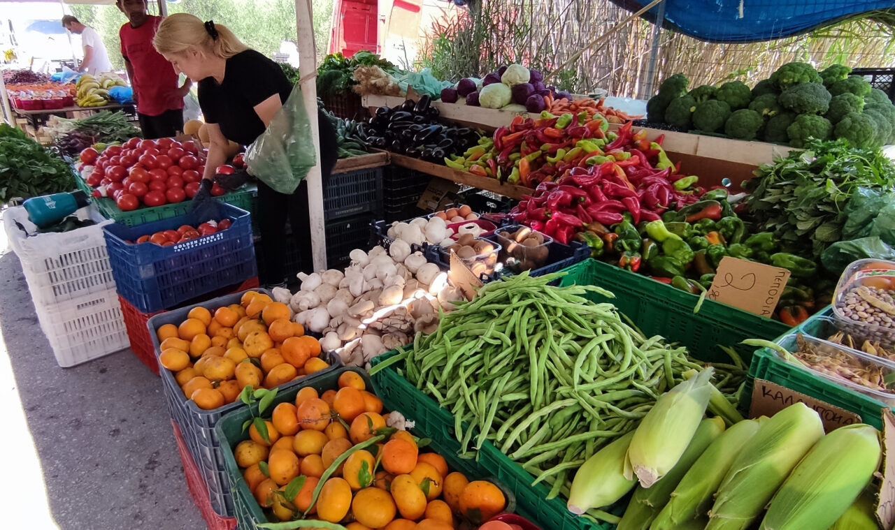 farmers-market-visit-from-mistral-hotel-for-single-holidaymakers-in-crete-greece