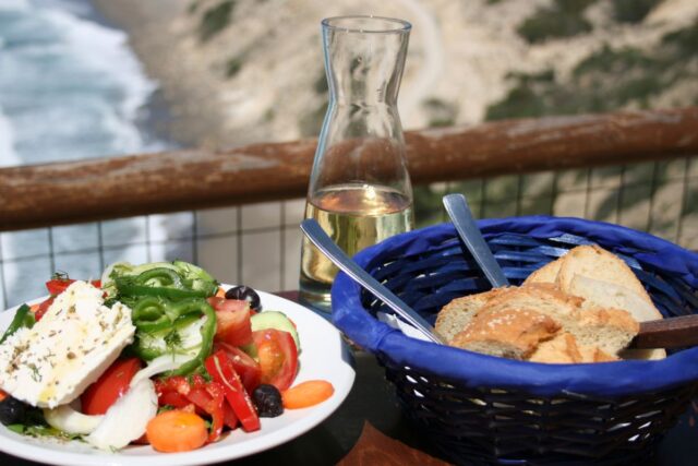 cretan-hospitality-greek-salad-solo-travel-greece-single-holiday-hotel-chania